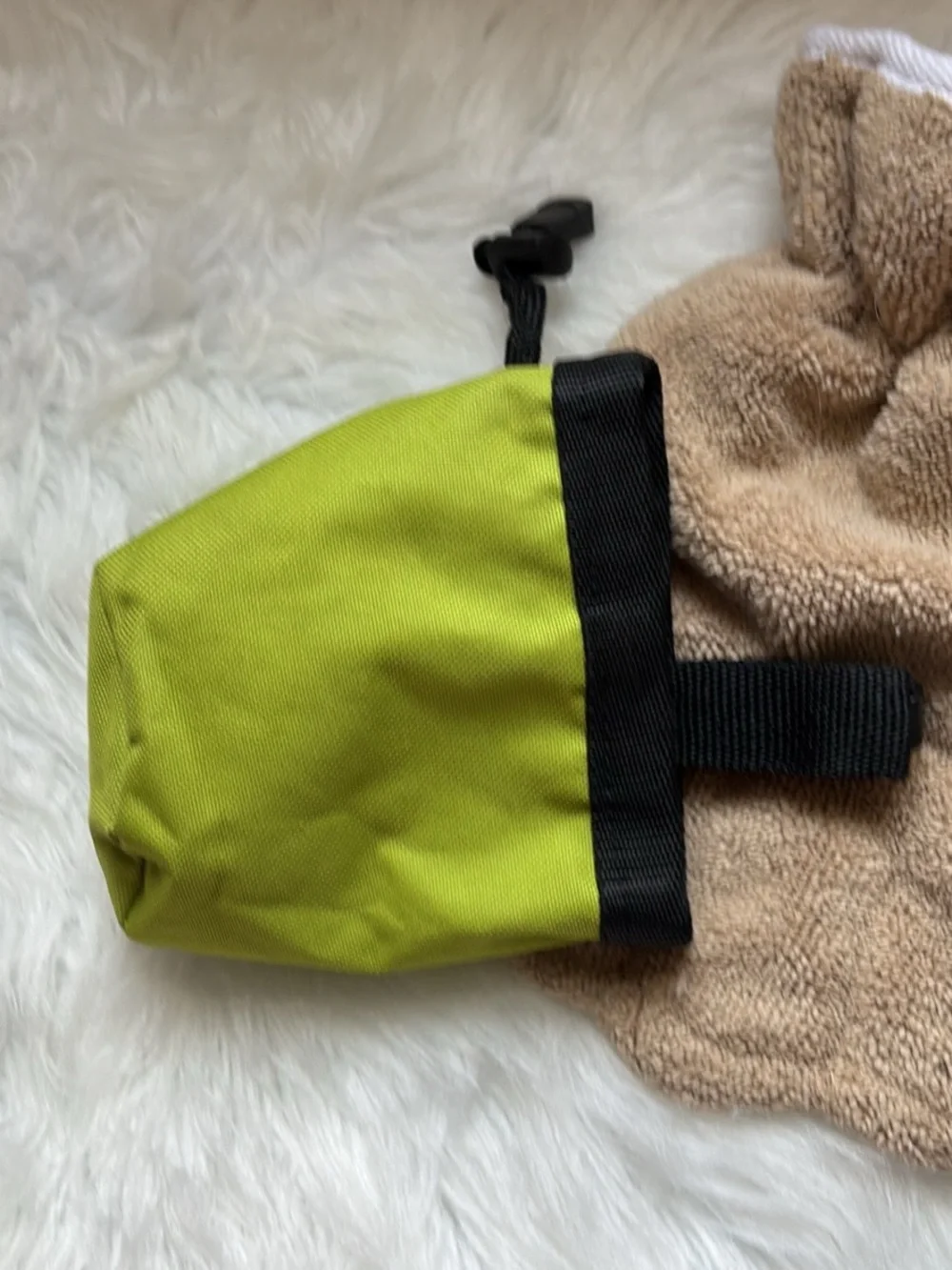 Pet Grooming Mitts and Treat Pouch